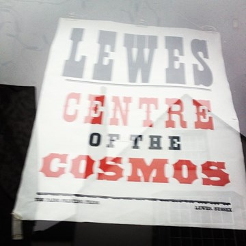 Lewes centre of The Cosmos 64:132