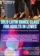 Adults dance class - Solo Latin in line