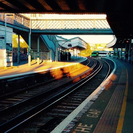 Lewes Station Sunset